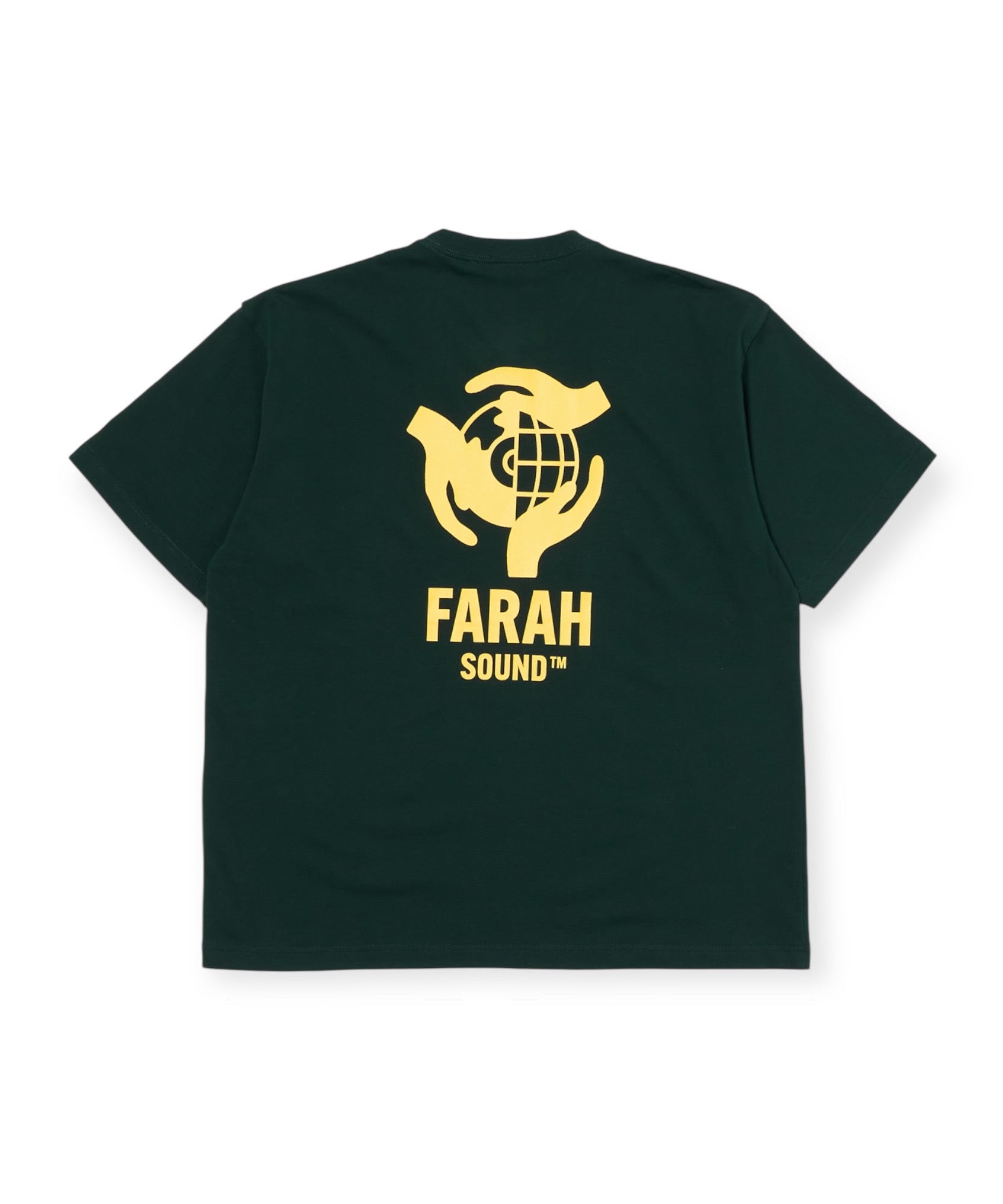 FARAH ファーラー Tシャツ プリントT ロゴT グリーン 通販 正規取扱店 INPUT