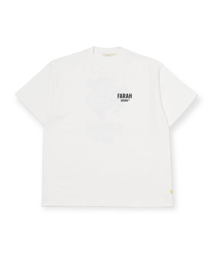 FARAH ファーラー Tシャツ プリントT ロゴT ホワイト 通販 正規取扱店 INPUT