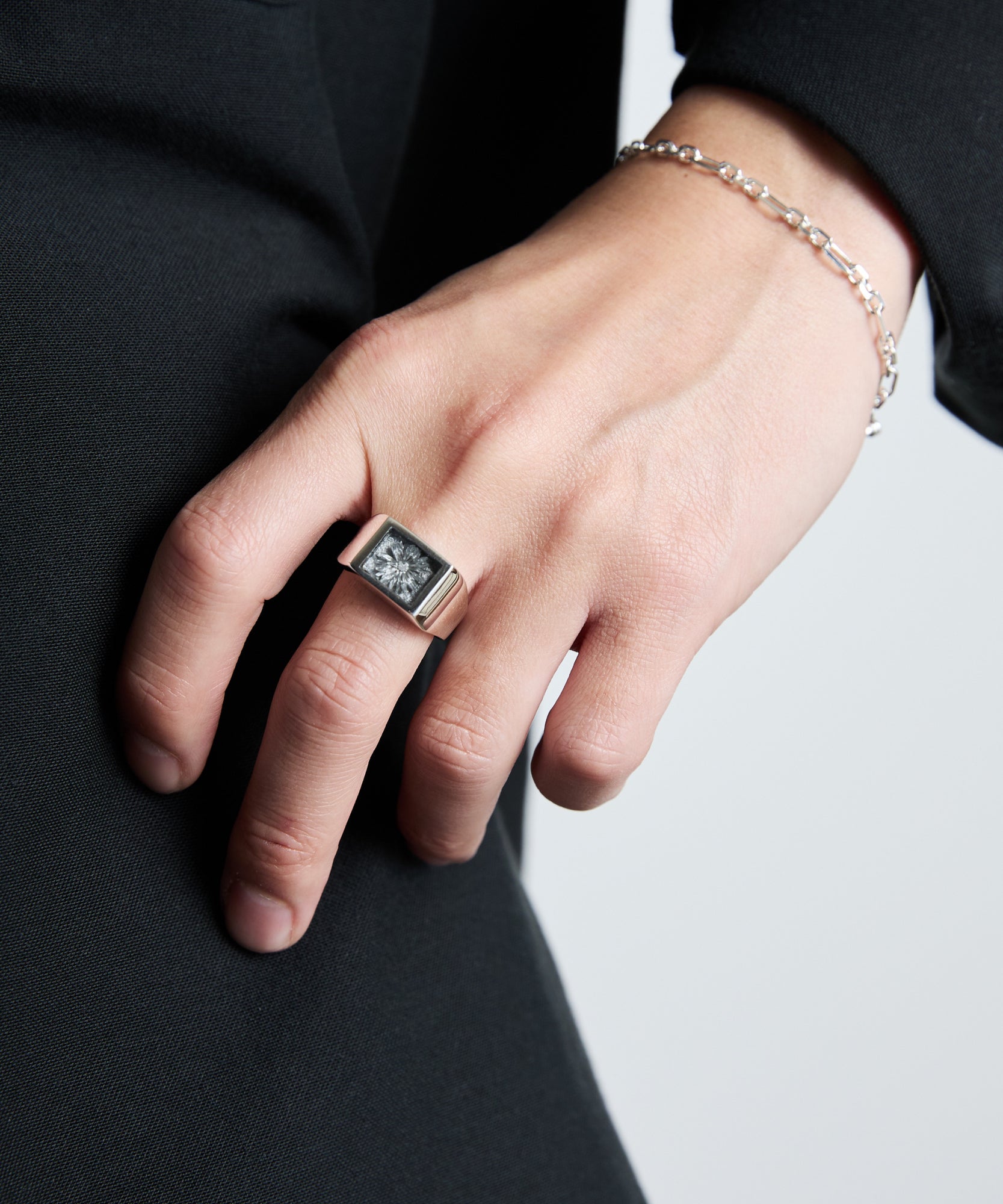 XOLO JEWELRY ショロ ジュエリー シルバー シグネット リング タスコ 通運 正規取扱店 INPUT