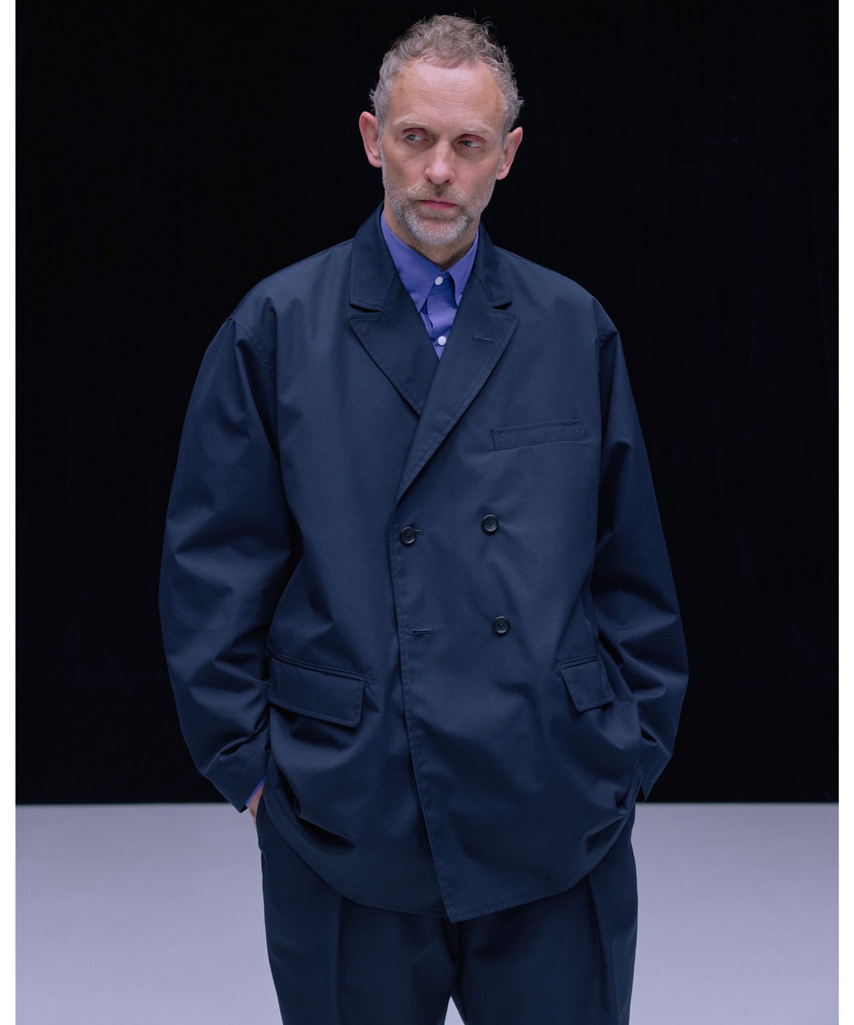 BDシャツL/S "SKY BLUE"