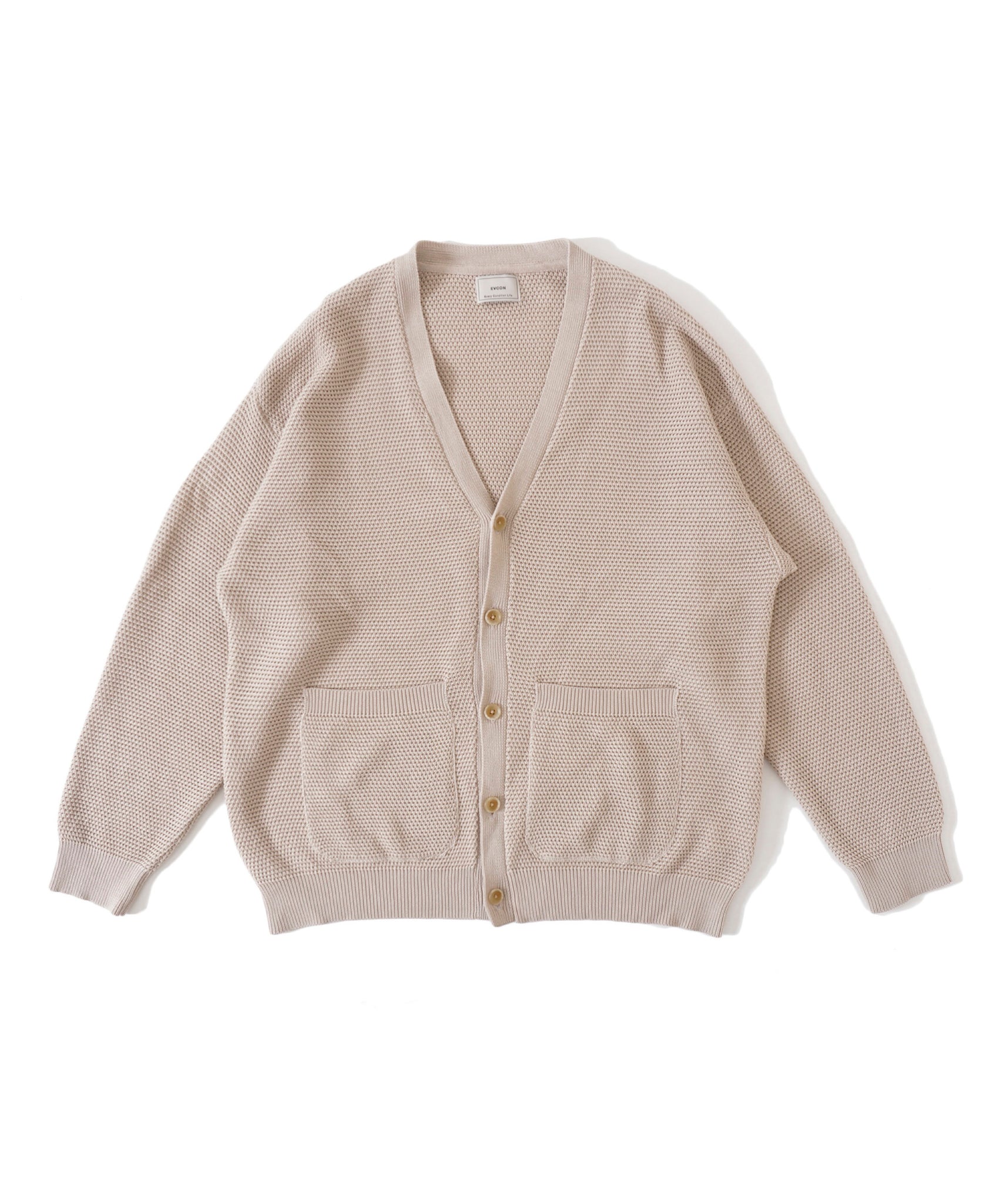 EVCON COTTON KNIT CARDIGAN 22ss | www.norkhil.com