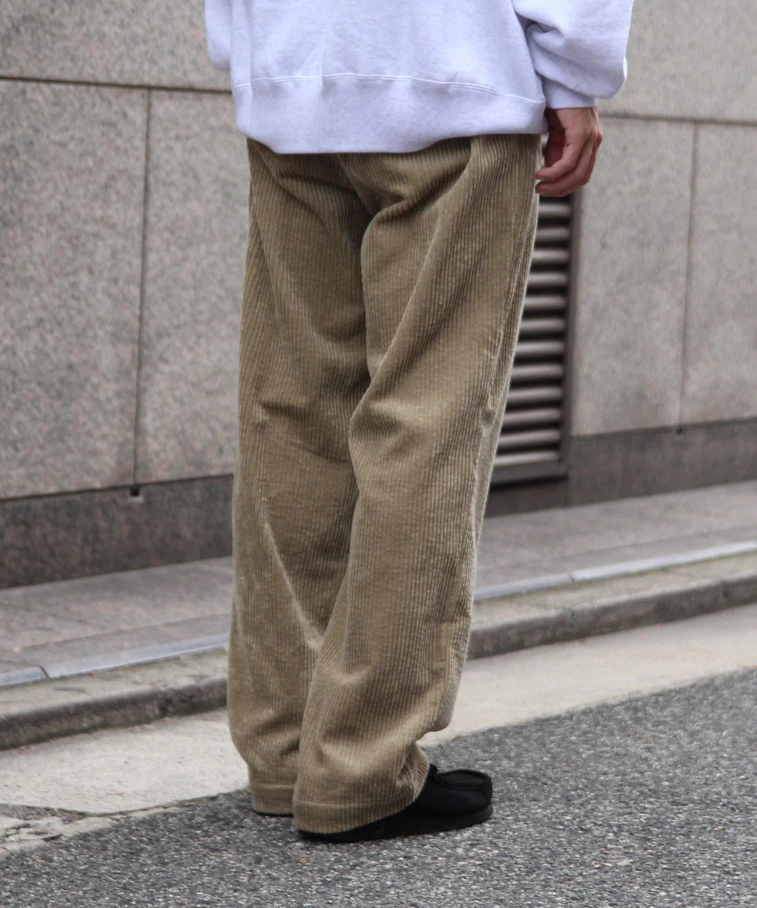 2TUCK CORDUROY PANTS 