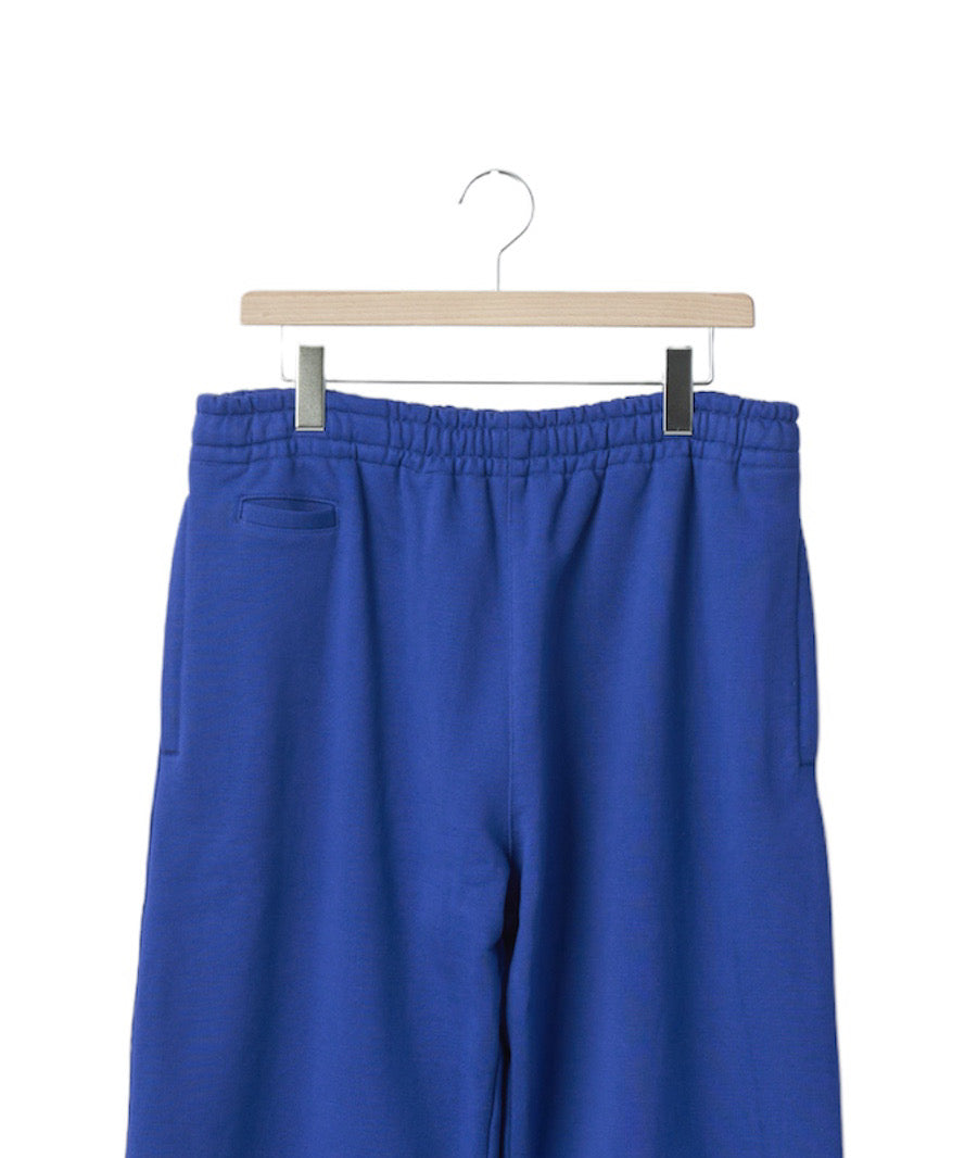 UNITWISTED YARN SWEAT PANTS "BLUE"